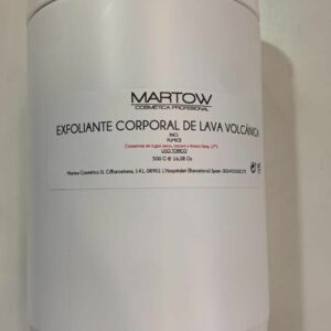 EXFOLIANTE CORPORAL DE LAVA VOLCÁNICA 500GR MARTOW