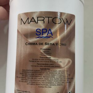 CREMA DE SEDA Y ORO 1L MARTOW