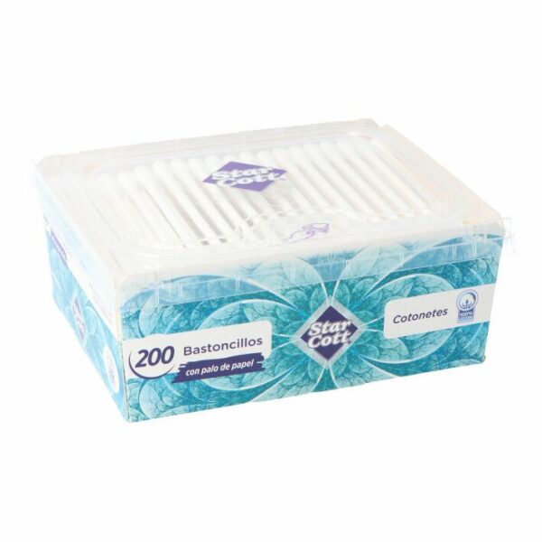 CAJA BASTONCILLOS 200U EUROSTIL
