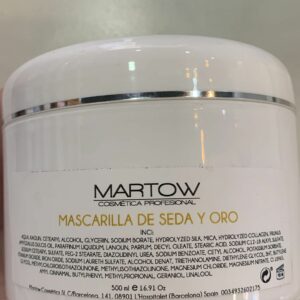 MASCARILLA FACIAL DE SEDA Y ORO 500ML MARTOW