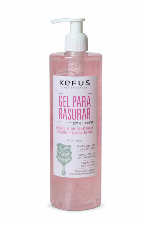 GEL PARA RASURAR SIN ESPUMA KEFUS
