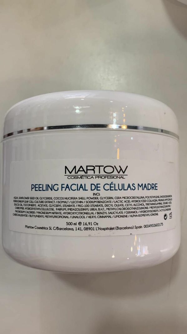 PEELING FACIAL DE CÉLULAS MADRE 500ML MARTOW