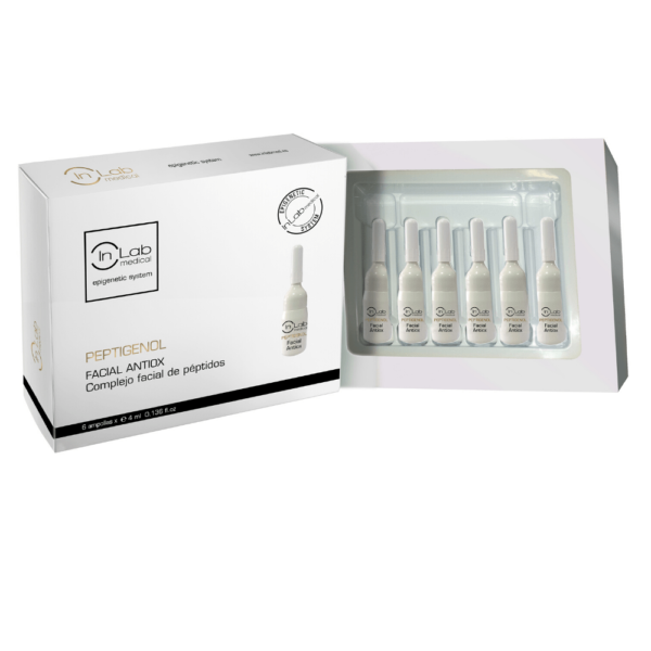 AMPOLLAS PEPTIGENOL FACIAL ANTIOX 4ML 6U INLAB