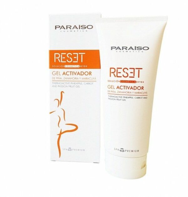 GEL ACTIVADOR RESET PIÑA ZANAHORIA Y MARACUYÁ 200ML PARAISO