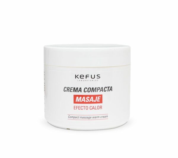 CREMA COMPACTA MASAJE EFECTO CALOR 500ML KEFUS