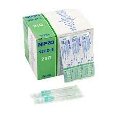 CAJA AGUJAS HIPODÉRMICAS 100 PCS