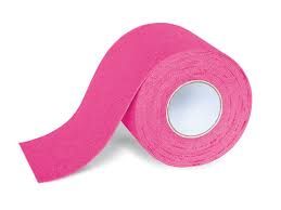 KINESIOLOGY TAPE ROSA 5X5 CM CALVO IZQUIERDO