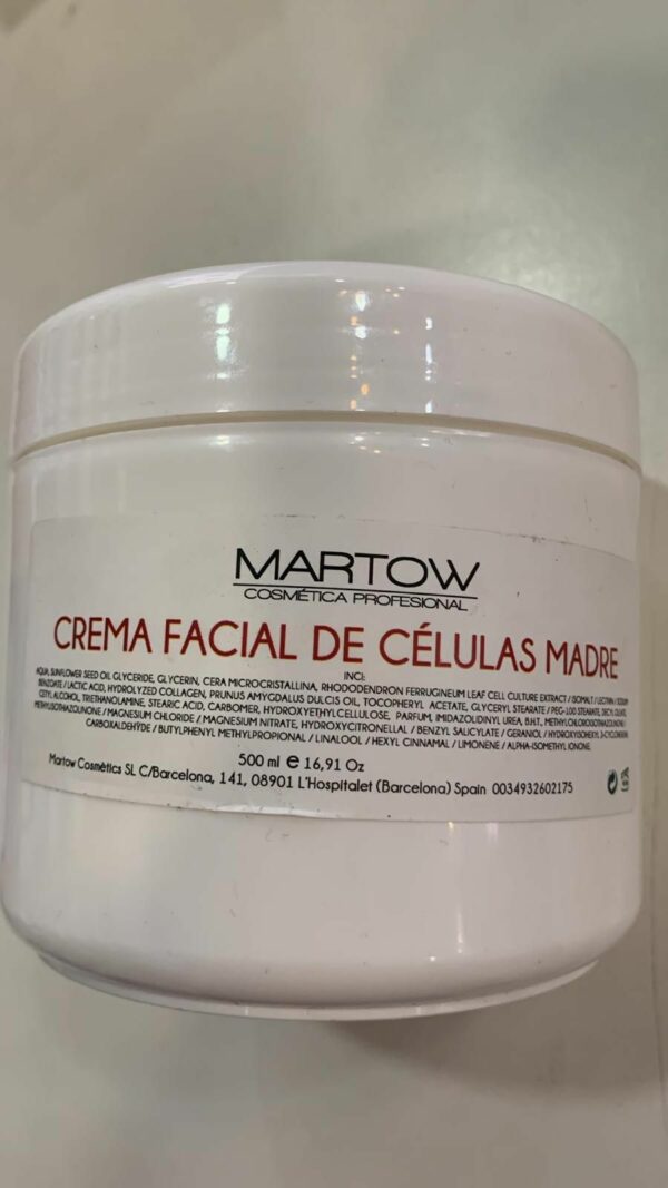 CREMA FACIAL CÉLULAS MADRE 500ML MARTOW