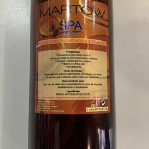 ACEITE ALMENDRAS DULCES 1L MARTOW