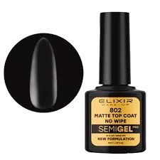 SEMI GEL MATTE TOP COAT 802 ELIXIR