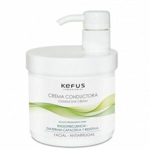 CREMA CONDUCTORA RADIOFRECUENCIA FACIAL ANTIARRUGAS 500ML. KEFUS