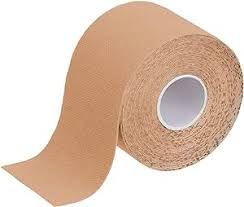 KINESIOLOGY TAPE BEIGE 5X5 CM CALVO IZQUIERDO