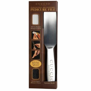 LIMA PEDICURA ACERO INOXIDABLE CUCCIO
