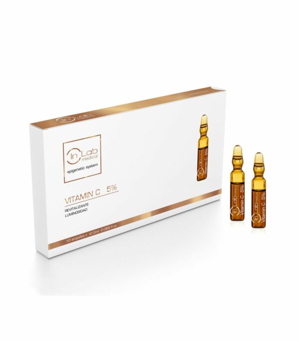 AMPOLLAS VITAMIN C 5% 2ML INLAB