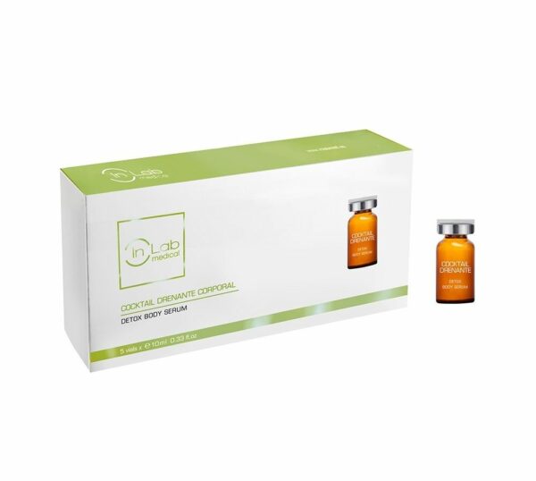 VIALES DETOX BODY COCKTAIL DRAINING 10 ML INLAB