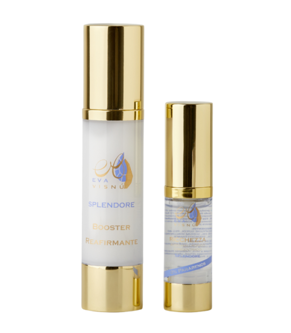PACK BOOSTER REAFIRMANTE 50ML + RICCHEZZA 15ML EVA VISNÚ