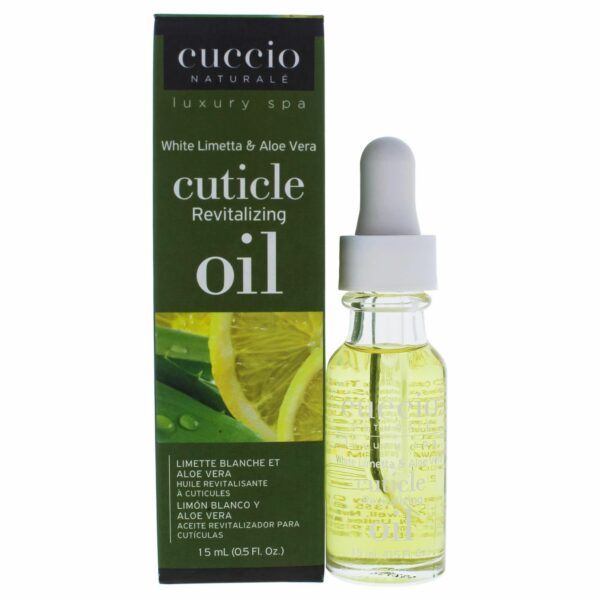 CUTICULE REVITALIZING OIL WHITE LIMETTA & ALOE VERA CUCCIO
